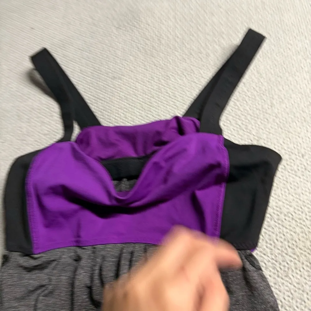 Lululemon Run: Back On Track Tank Top in Purple Grey Size 8 EUC - Image 6