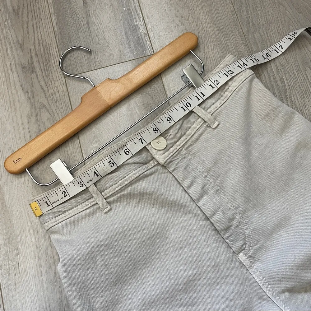 Zara Wide-Leg Pants marine straight womens Gray (size 6) minimalist chic casual - Image 3