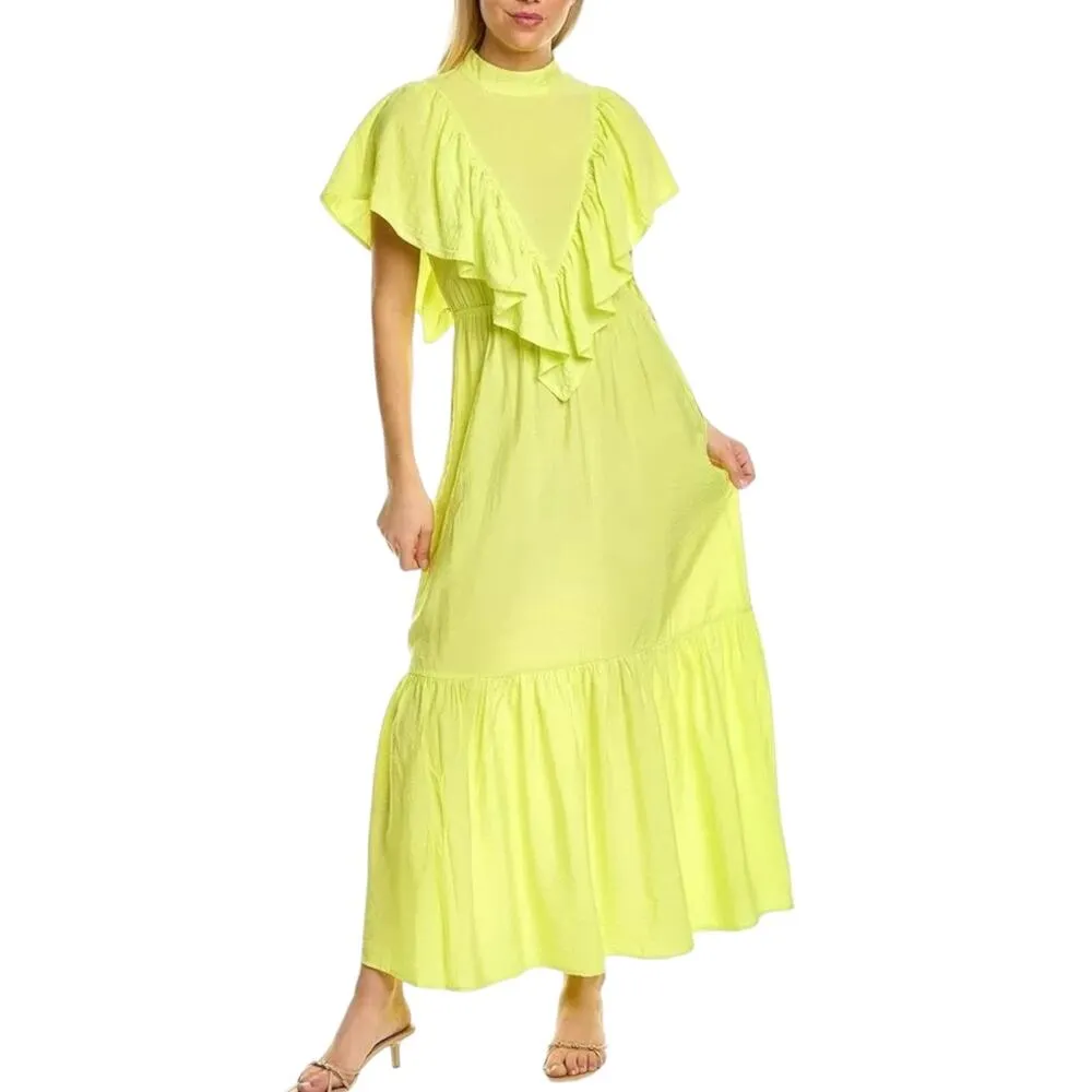 Young Fabulous & Broke Cruz Maxi Dress - Sunset Ombré - Medium - Image 11