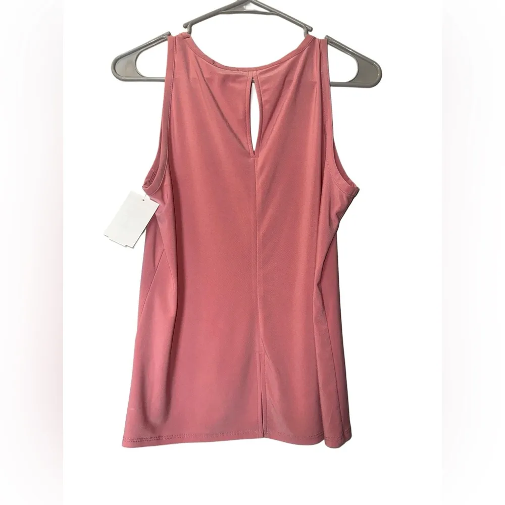 Vince Camato Pink Sleeveless Top V-Neck Womens Size XS - Image 2