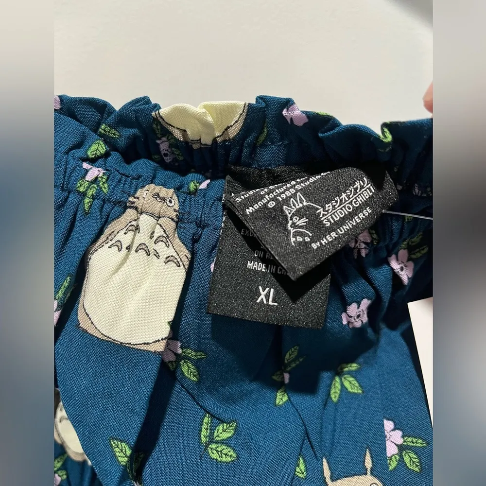 Studio Ghibli My Neighbor Totoro Floral Allover Print Romper - Image 5