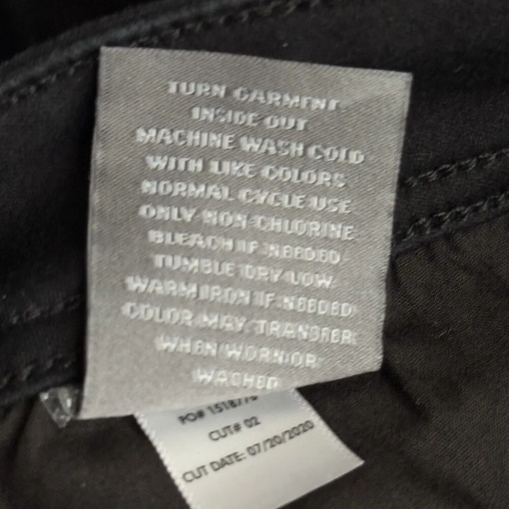 Torrid Jeans Women 26 Short Black Luxe Skinny Casual Neutral Minimal Grunge Punk - Image 8