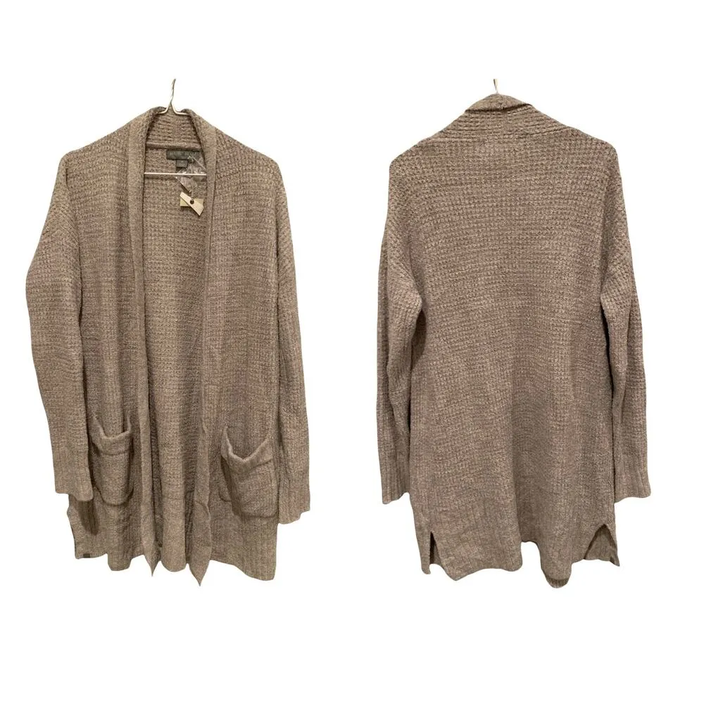 Barefoot Dreams Cozychic Lite Long Weekend Cardigan Size Medium - Image 4