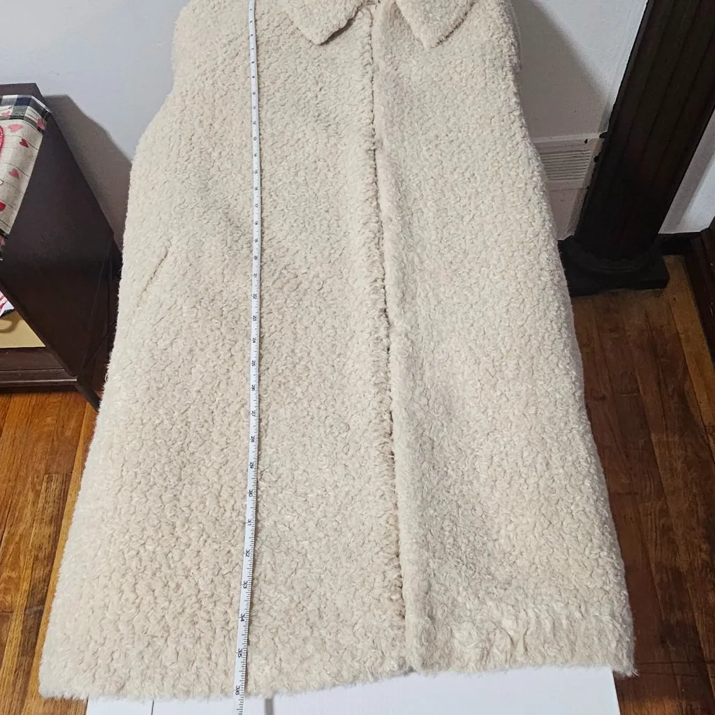 Marine Layer Aspen Coat - Cream - Women's Size XL - Holiday 2023 - 16378 - NWT - Image 7