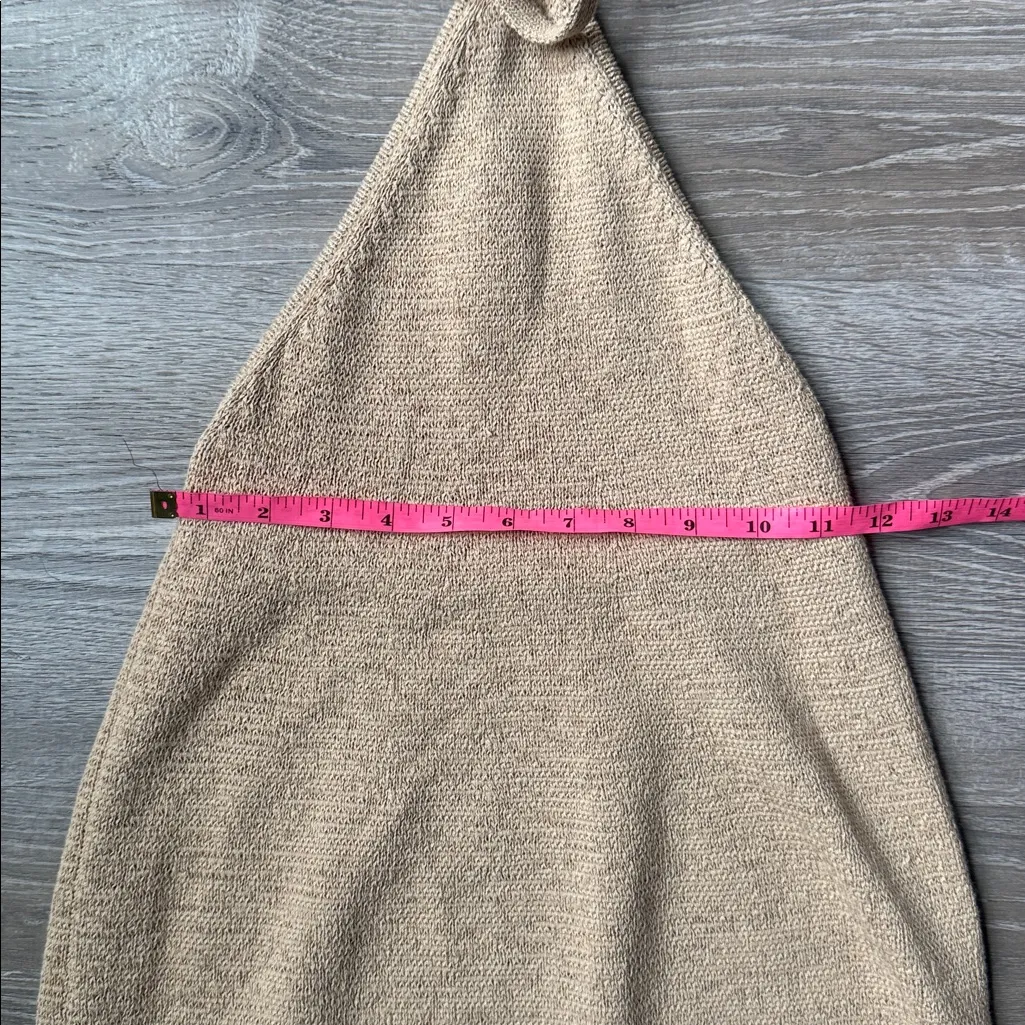 CULT GAIA Alicia Knit Dress in Sand Small - Image 13