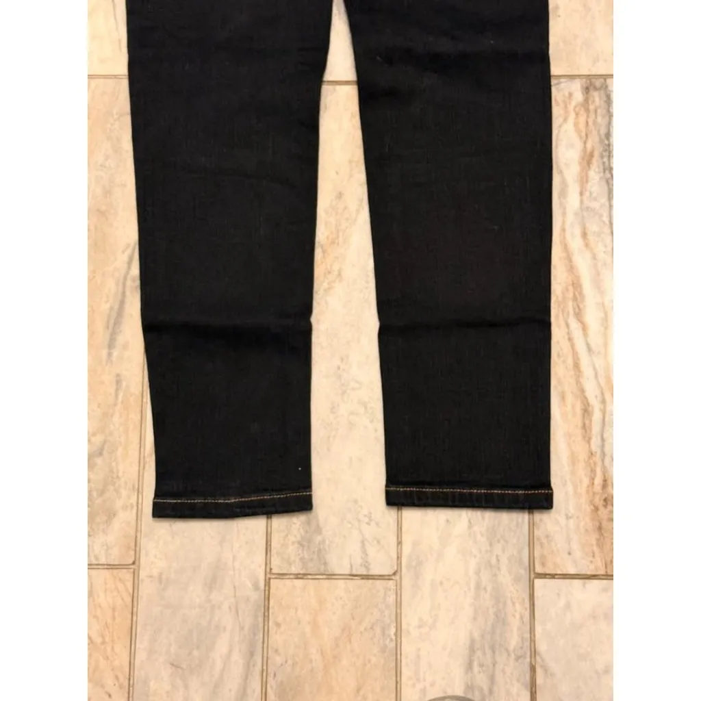 NEW Aeropostale women's size 4 short dark blue denim low rise jeans - Image 5