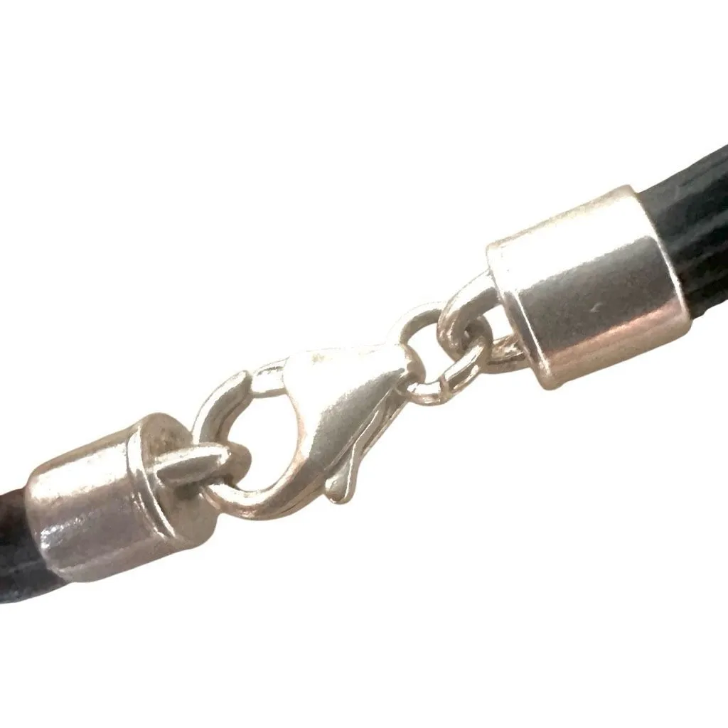 Israeli Sterling silver Electroform Bubble Pendant Necklace - Image 10