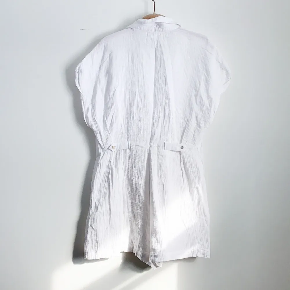L*Space White Mika Romper - Image 11
