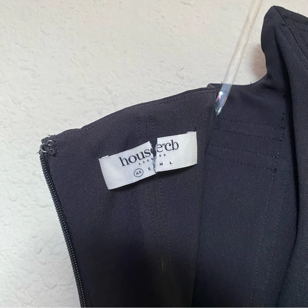 'Sabine' Black Strapless Corset Dress NWOT size XS - Image 6