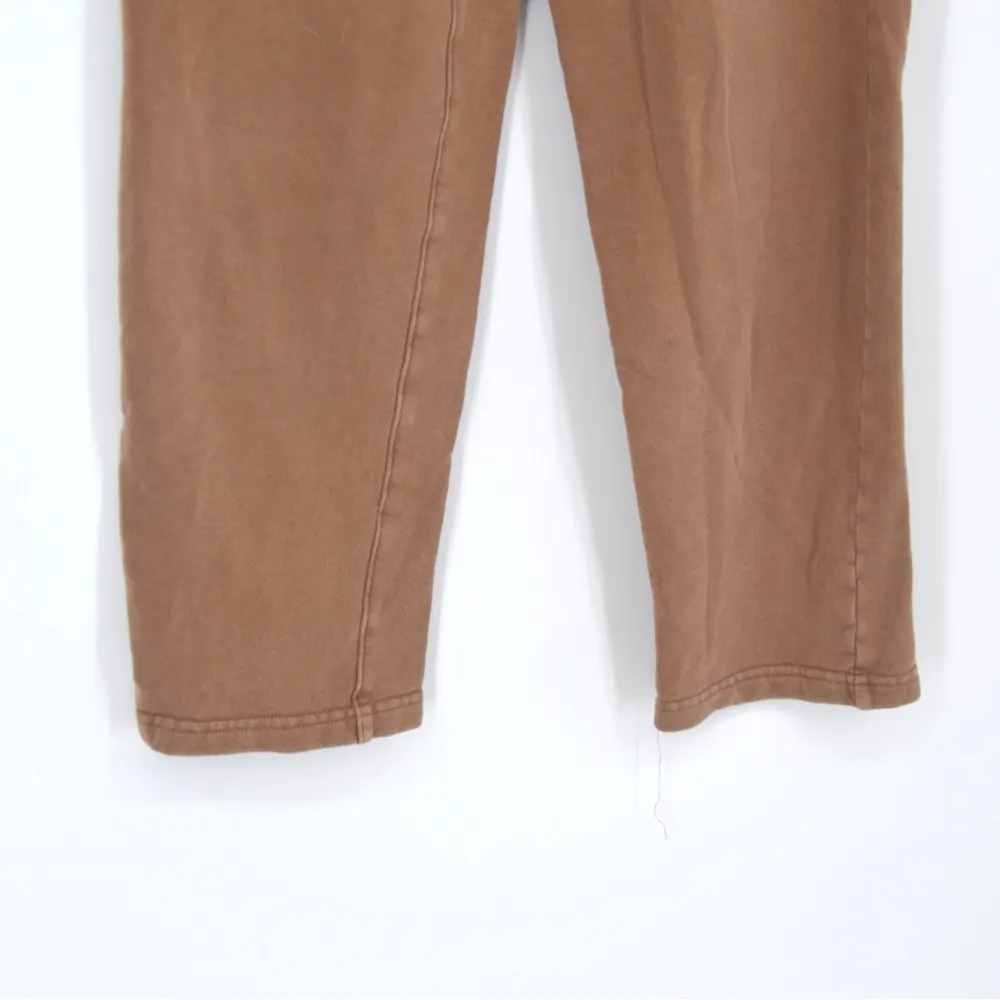 Blank NYC Terry 1/4 Zip Pullover Sweatshirt and Joggers Matching Set Tan XS - Image 11