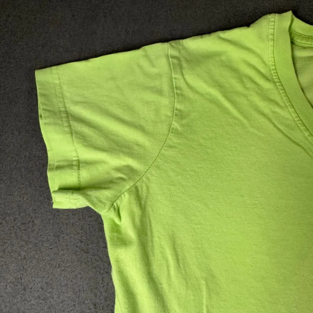 The Salty Dog Cafe Womens S/M Lime Green V-Neck Short‎ Sleeve T-shirt Dress - Image 5