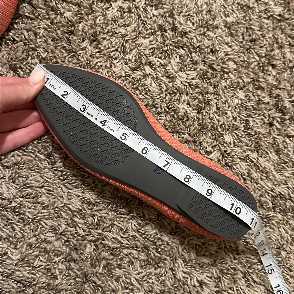 Rothy’s Almond Loafer Grapefruit Color Size 9.5 - Image 9