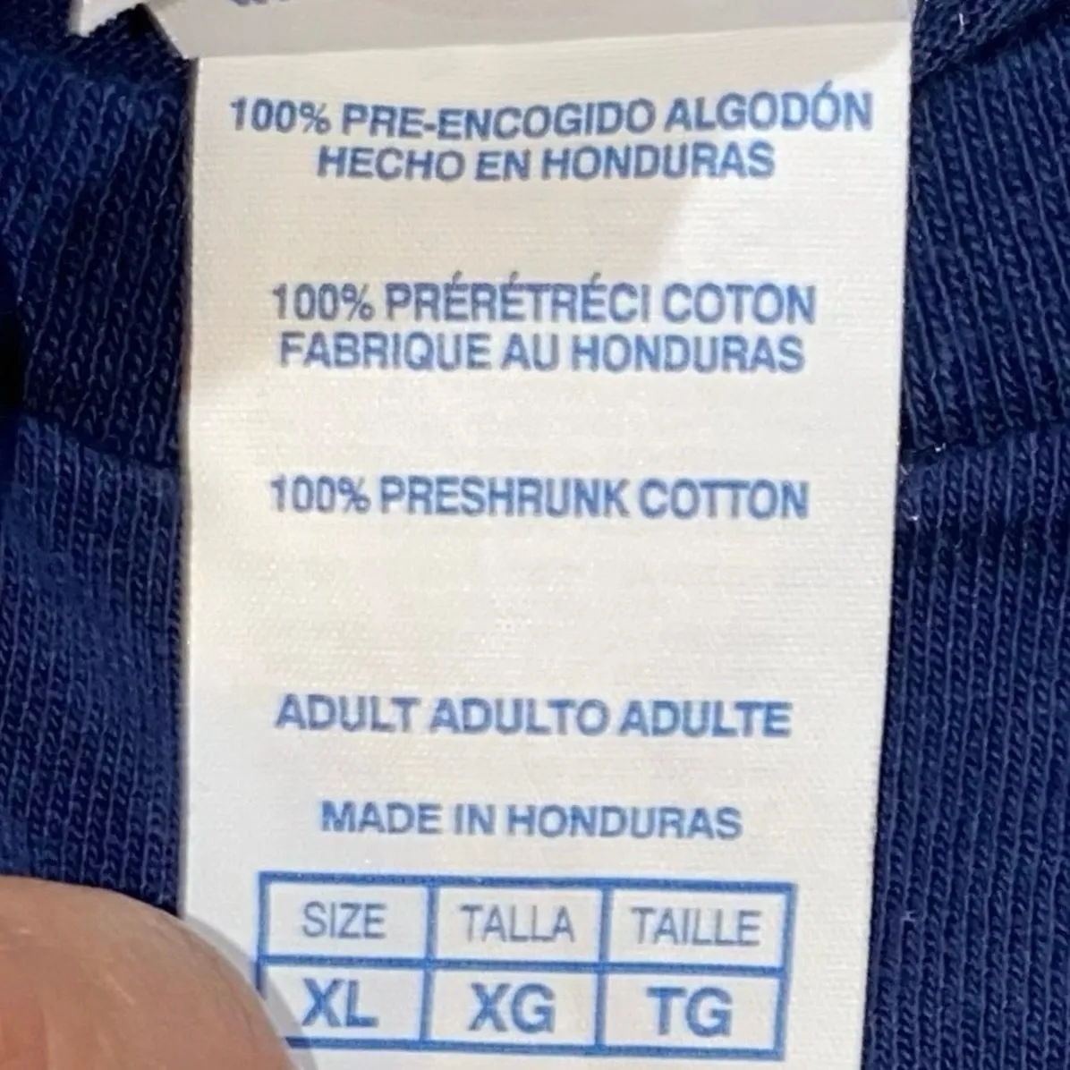 Yosemite Graphic Blue Tee Shirt Size XL - Image 4