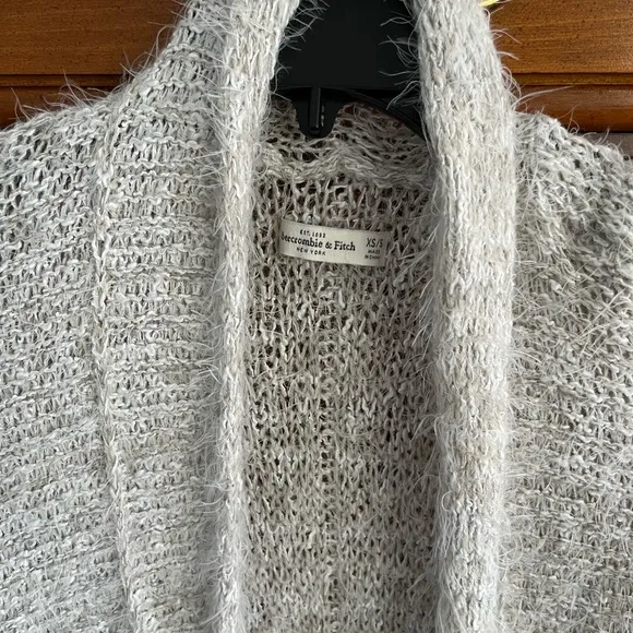 A & F soft long cardigan sweater - Image 2