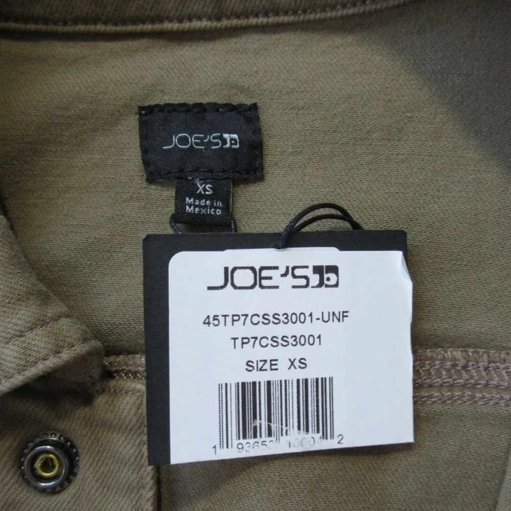 NWT Joe's Jeans Rika Jumpsuit in Uniform Belted Cotton Denim Boilersuit XS $278 - Image 7