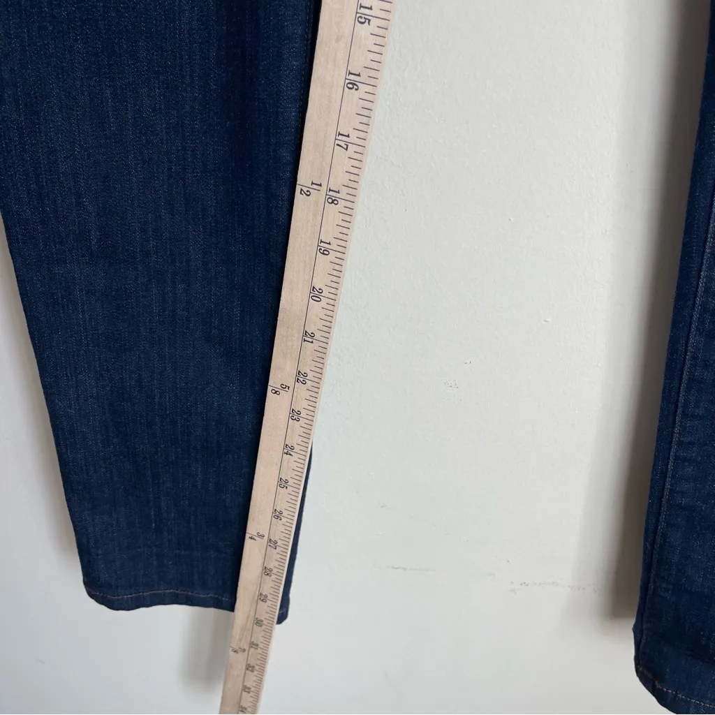 Eileen Fisher Organic Skinny‎ Ankle Stretch Jeans Denim Women's Size 12 - F16MDN - Image 9