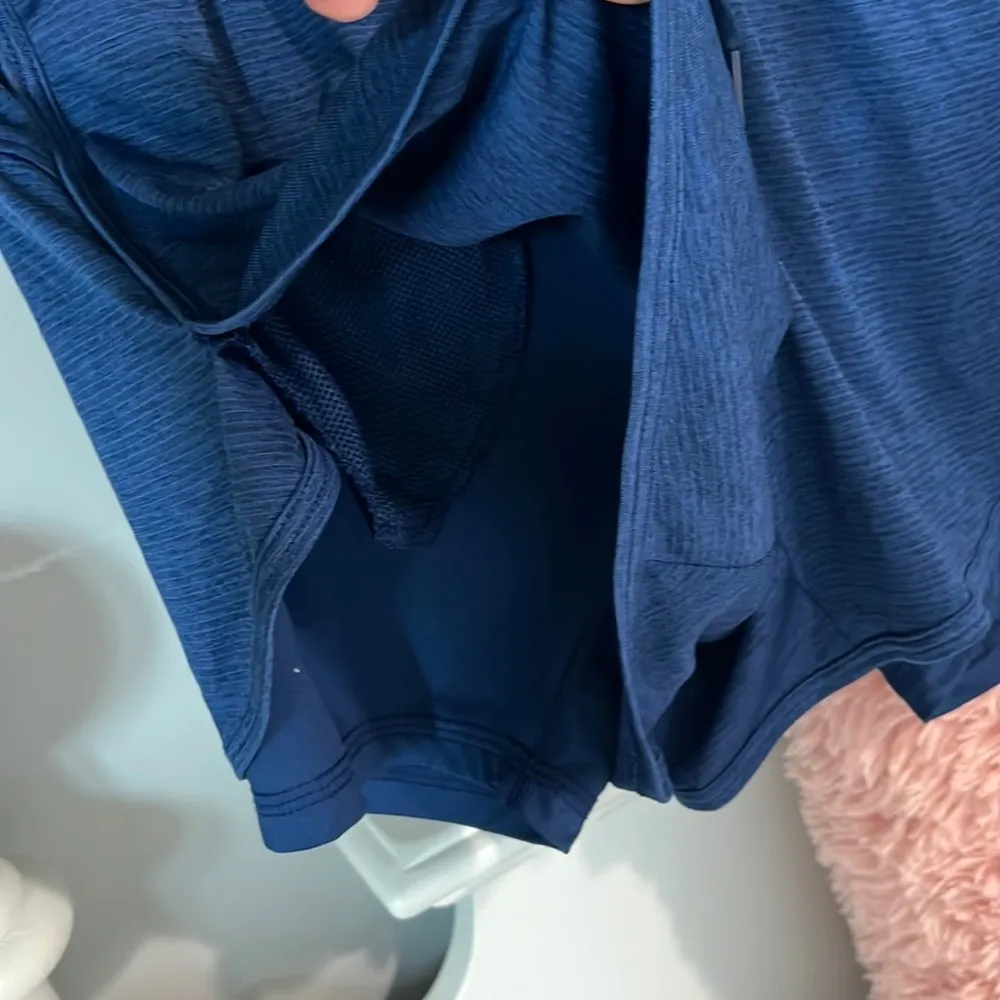 Athletic Shorts New Running Avia Womens Small Blue Performance - Image 3