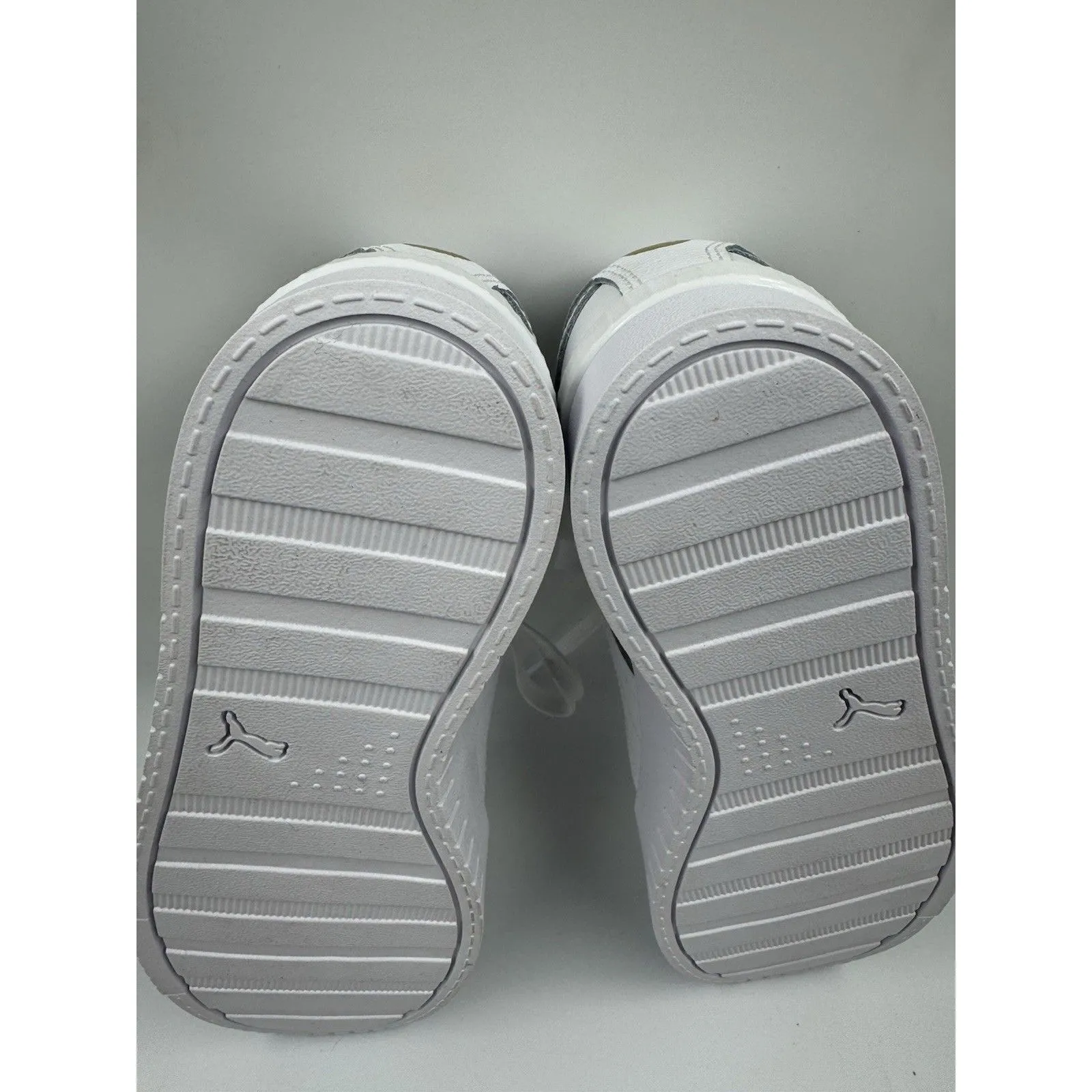 PUMA Court Sneaker, White, Women's Casual Low Top Leather Shoes Size 6 - Image 14