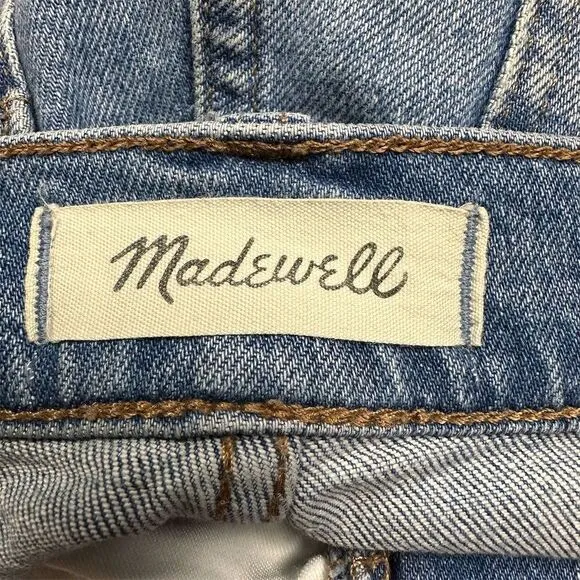 Madewell Women's‎ Perfect Vintage Jean Size 26 Blue Distressed Denim High Rise - Image 7