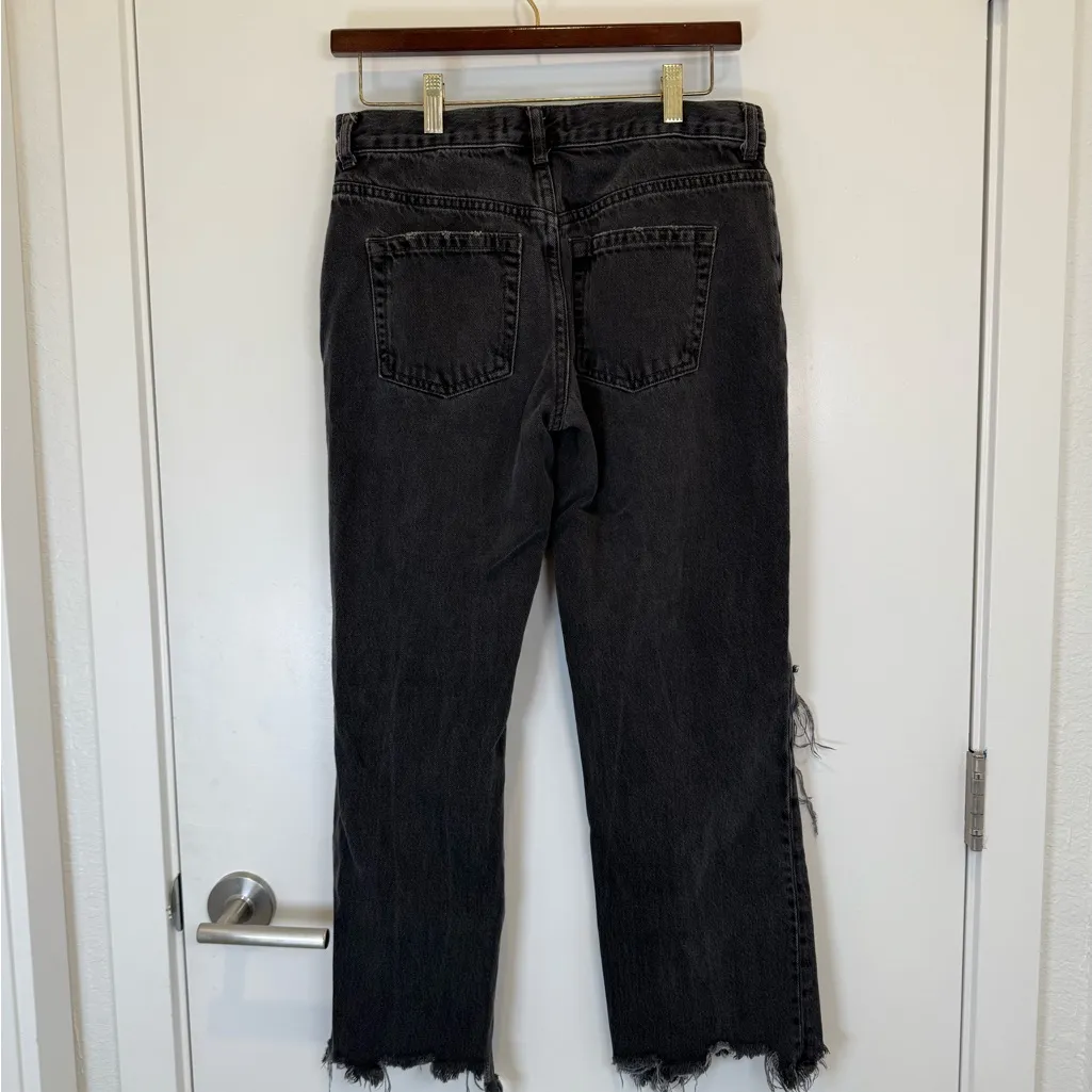 We The Free Black Distressed Ankle Jeans - Image 5