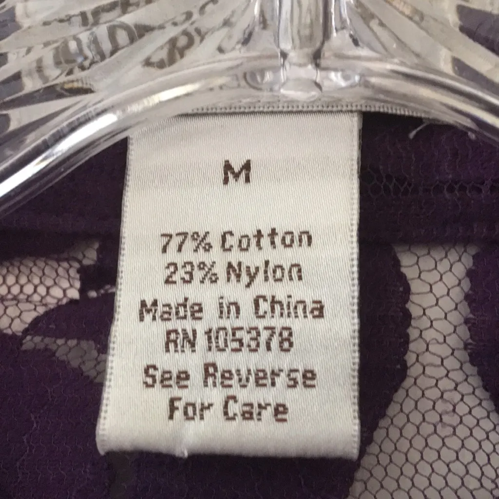 FINAL MARKDOWN Ladies’ Draper’s & Damon’s netted Blouse medium - Image 5