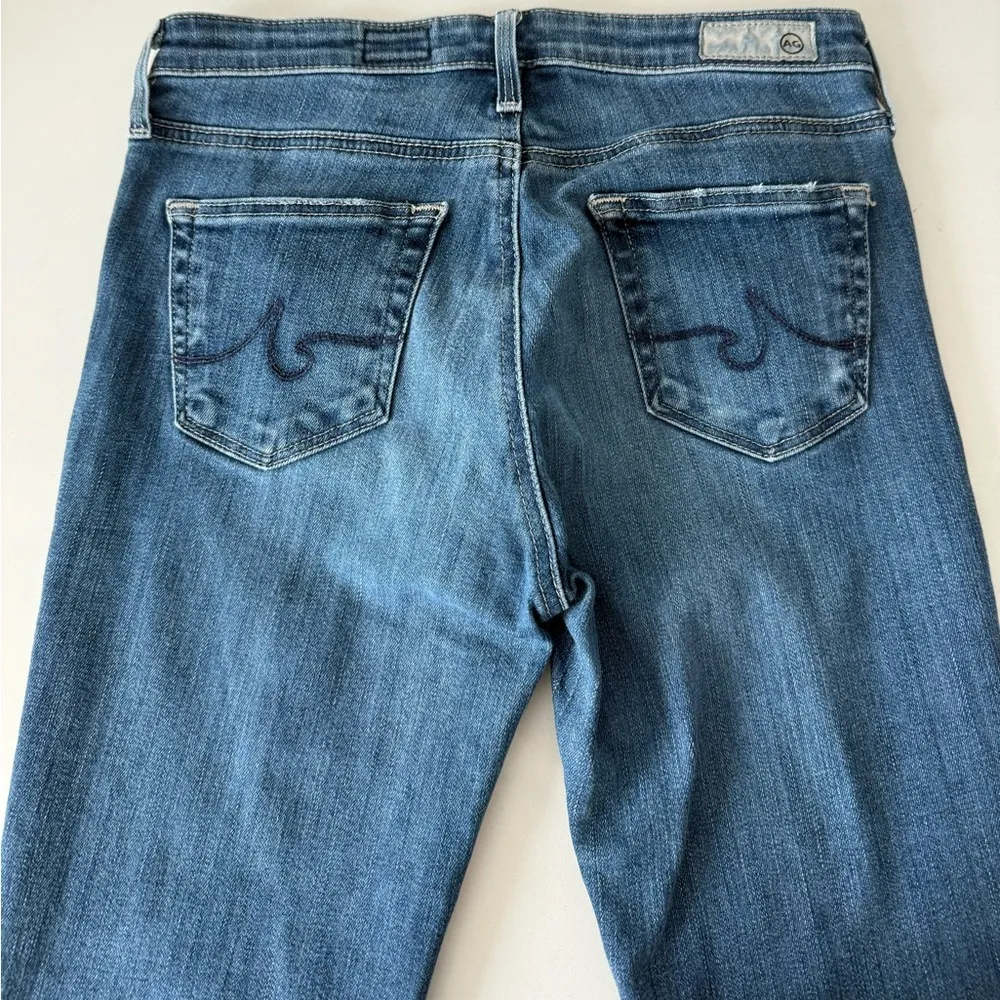 AG Adriano Goldschmied The Stevie Ankle Slim
Straight Mid Rise Denim Jeans 25 - Image 6