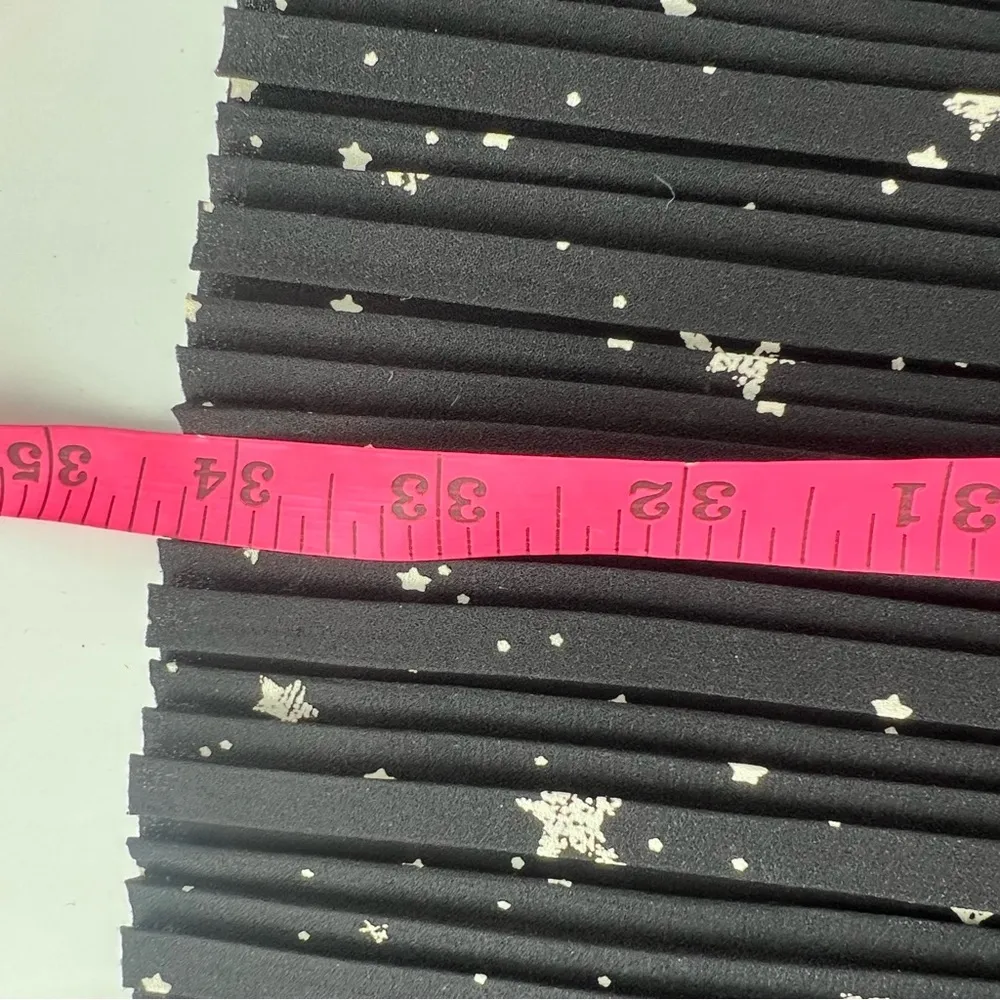 Current Air Cara Sleeveless Pleated Mini Star Dress sz S black white - Image 8