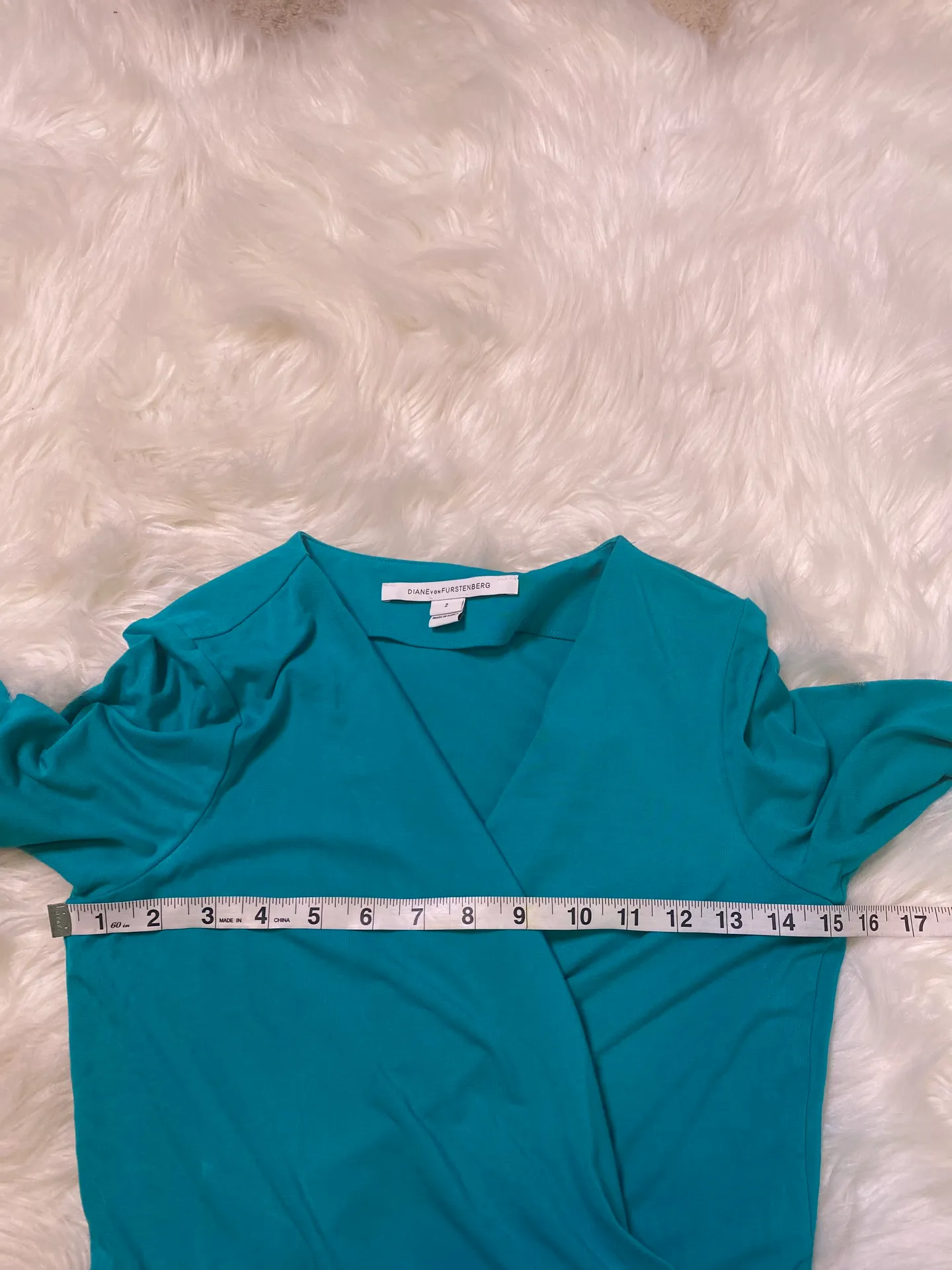 Diane Von Furstenberg Valencia Wrap Dress Size 2 - Image 7