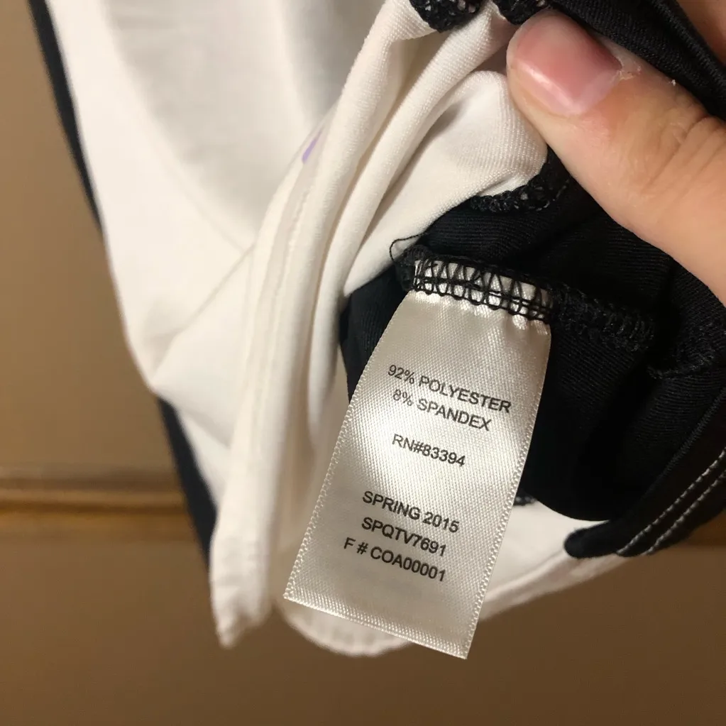 Prince Women's Wicking Stretch‎ UV Protection Fitted Tank Top Tie Dye White M Size M - Image 6