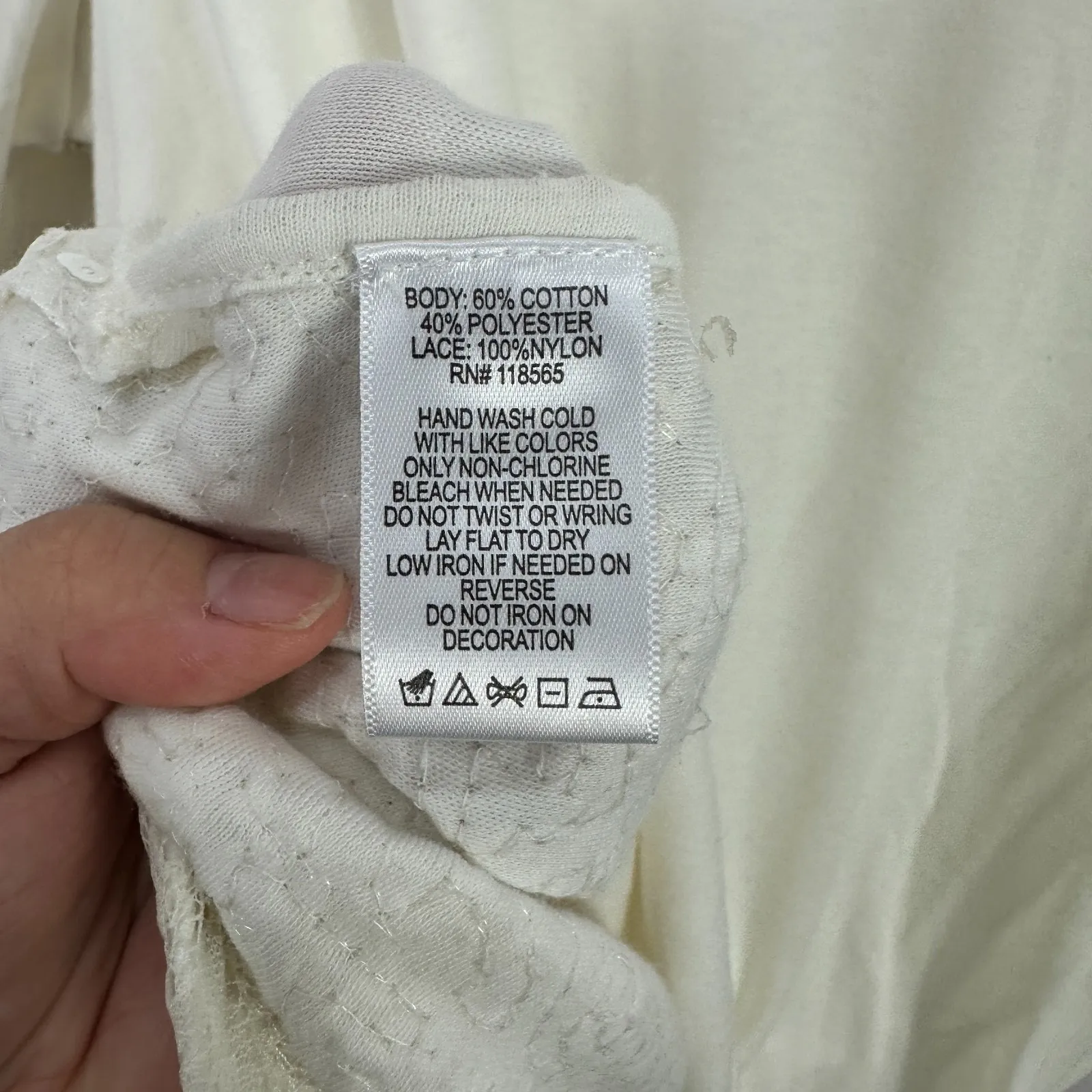 Quacker Factory Top Women XL White Sequin Lace Stripe Glam Party Holiday Festive - Image 6