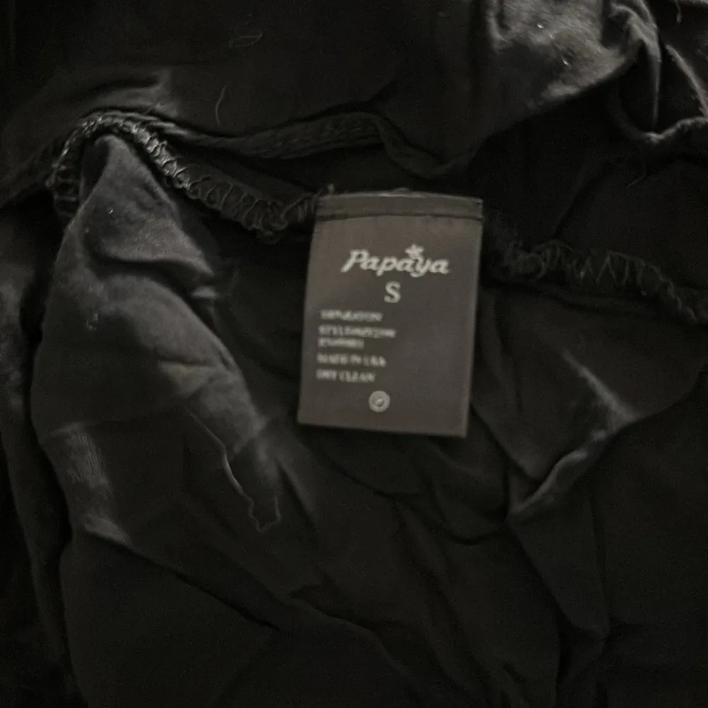 Papaya women's black tank top size small - Image 3