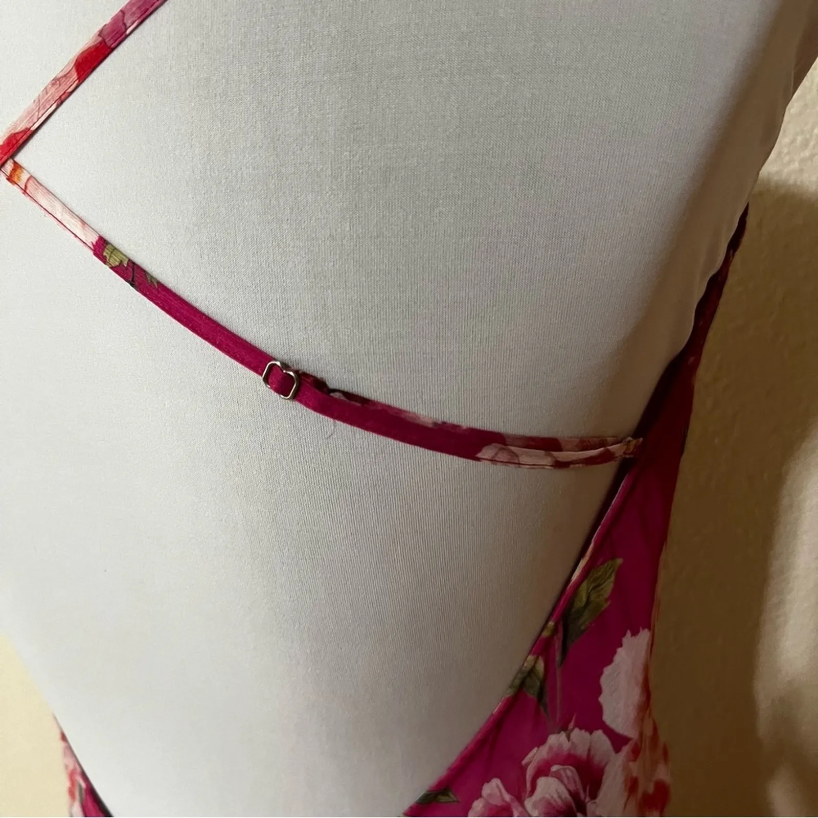 Sau Lee Freida SAULEE Dress in Hot Pink Floral Size US 2 - Image 7