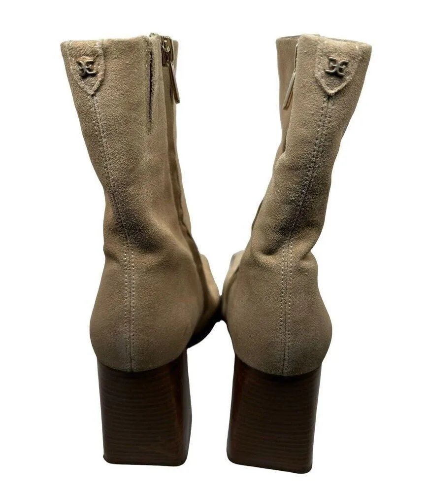 Sam Edelman Womens Ivette Sesame Seed Ankle Boots Size 9.5 (7263455) - Image 6