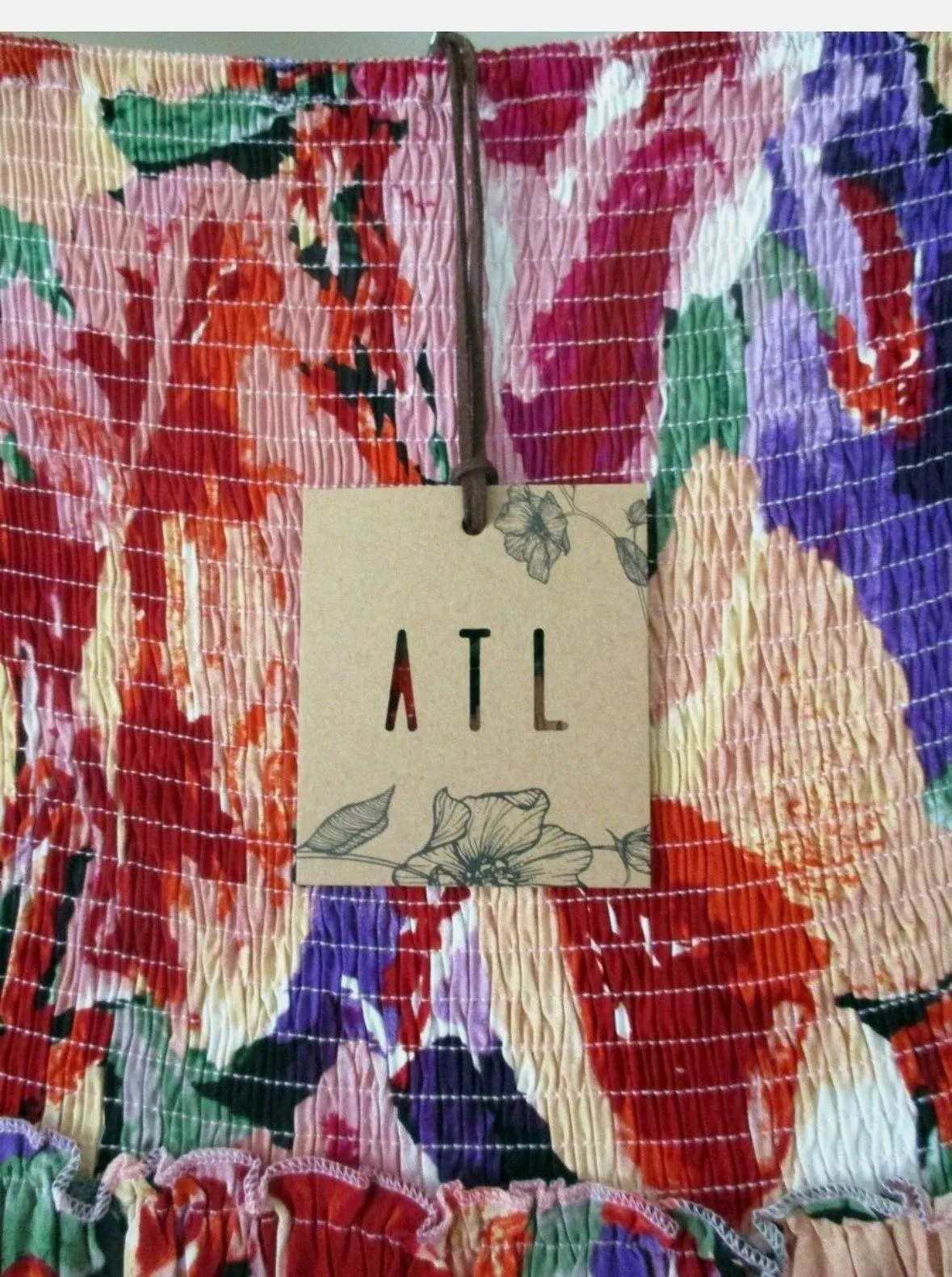 Abel the label Floral Maxi Dress - Image 3