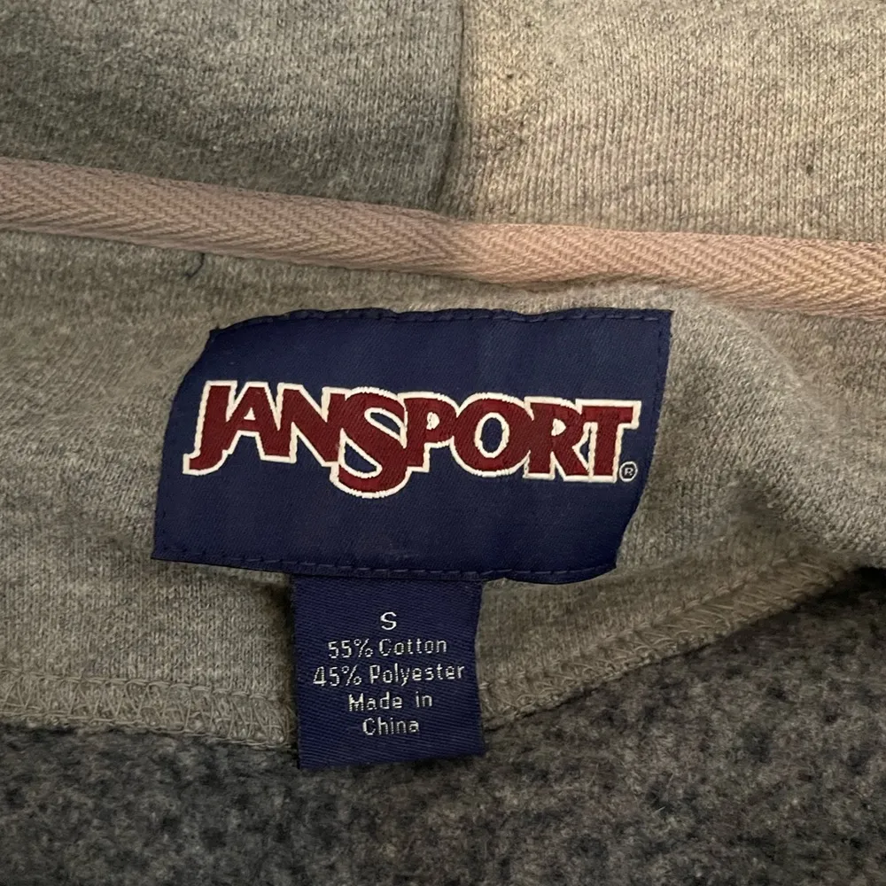 Jansport Georgetown University Hoyas Grey Zip Up Hoodie Size Small - Image 5