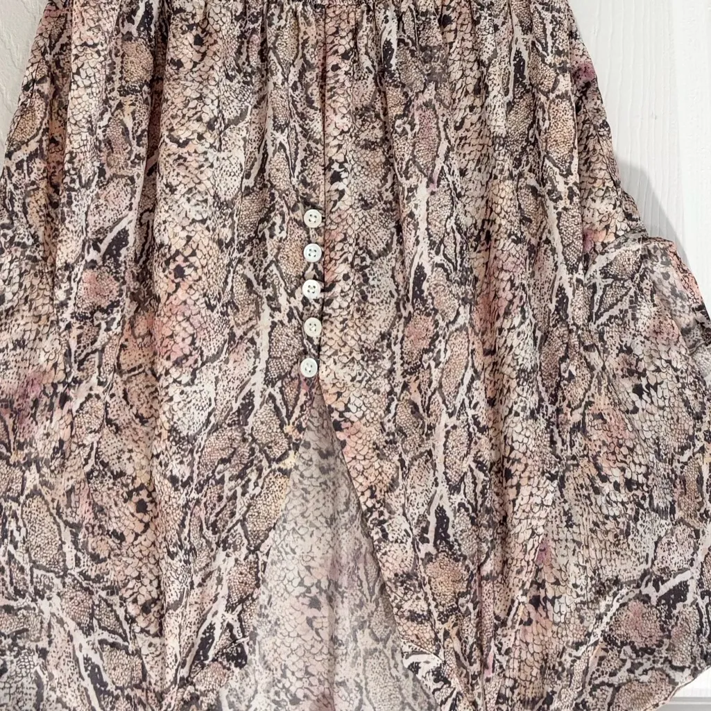 Rails Karla Watercolor Snakeskin dress size Small‎ - Image 10