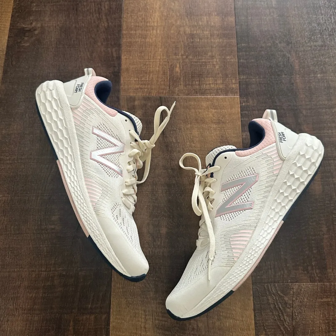 New Balance Fresh Foam X Trainer Sea Salt & Natural Indigo Size 9.5 - Image 9