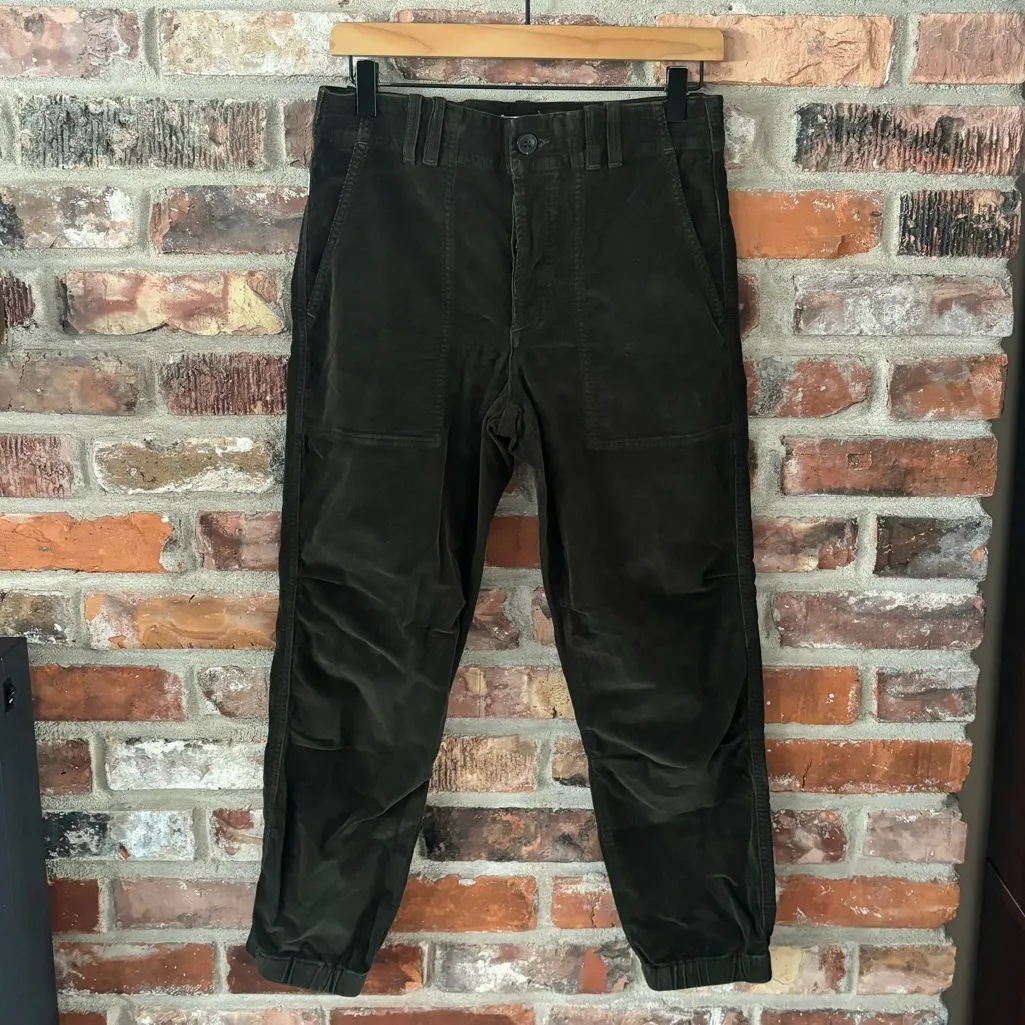 Citizens Of Humanity Angi Utility Trousers Green Corduroy, 25 - Image 3