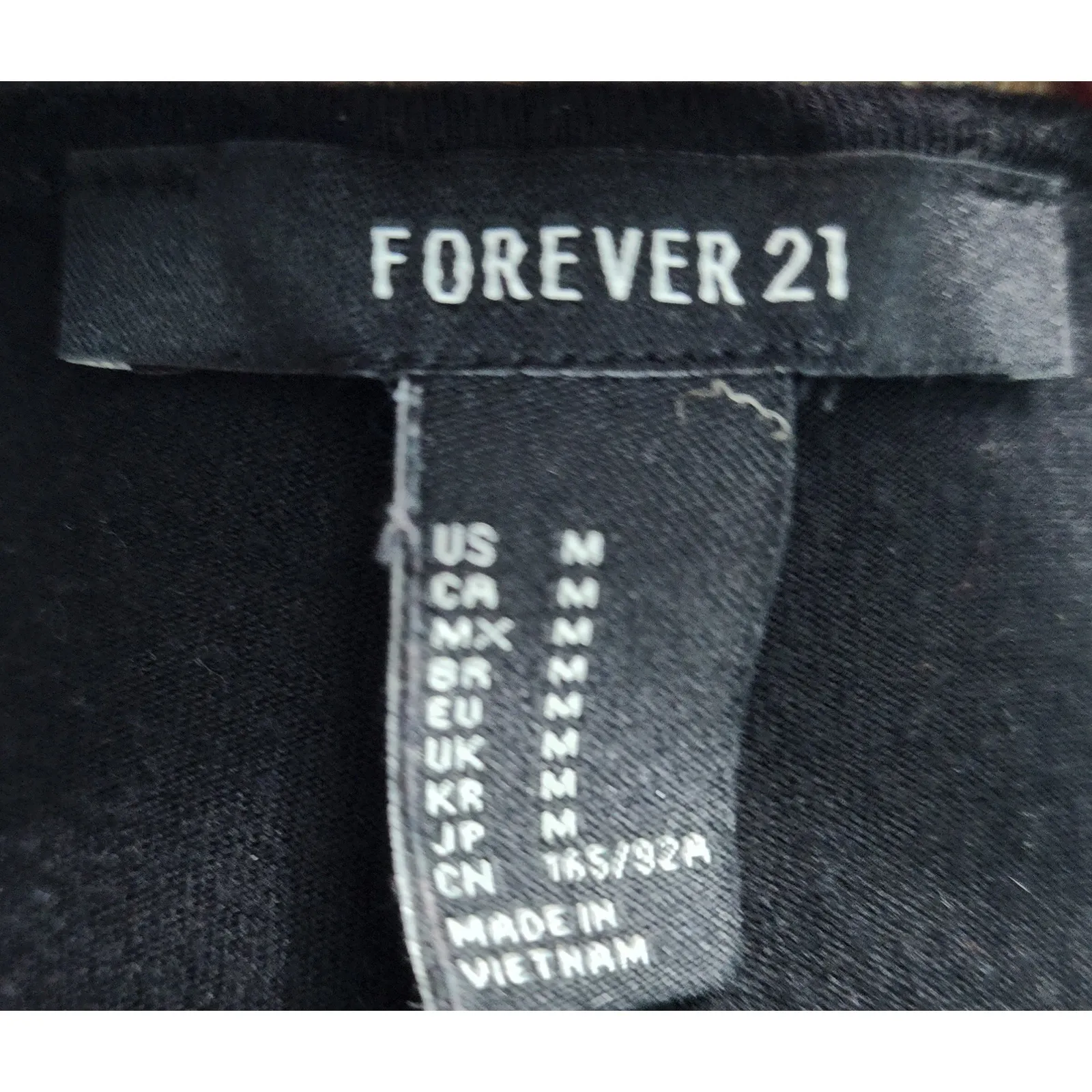 Forever 21 Black Sleeveless Tank Top‎ Casual Swing Dress Size M - Image 3