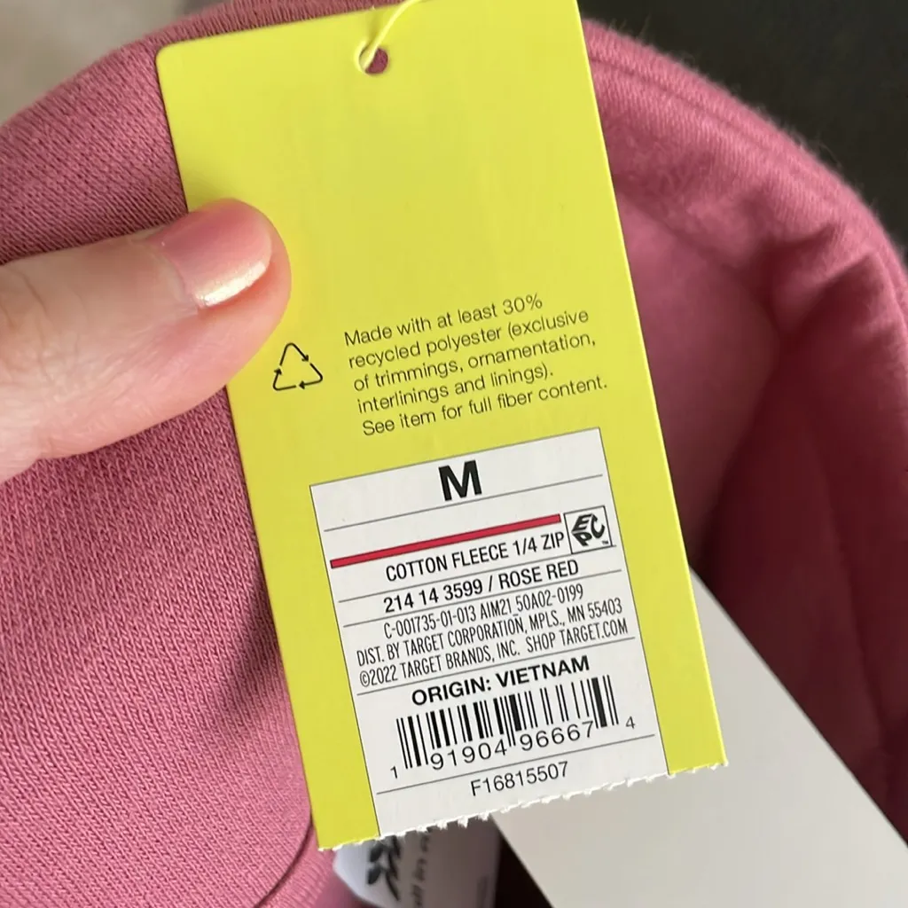 All in Motion 1/4 zip sweatshirt - Image 7