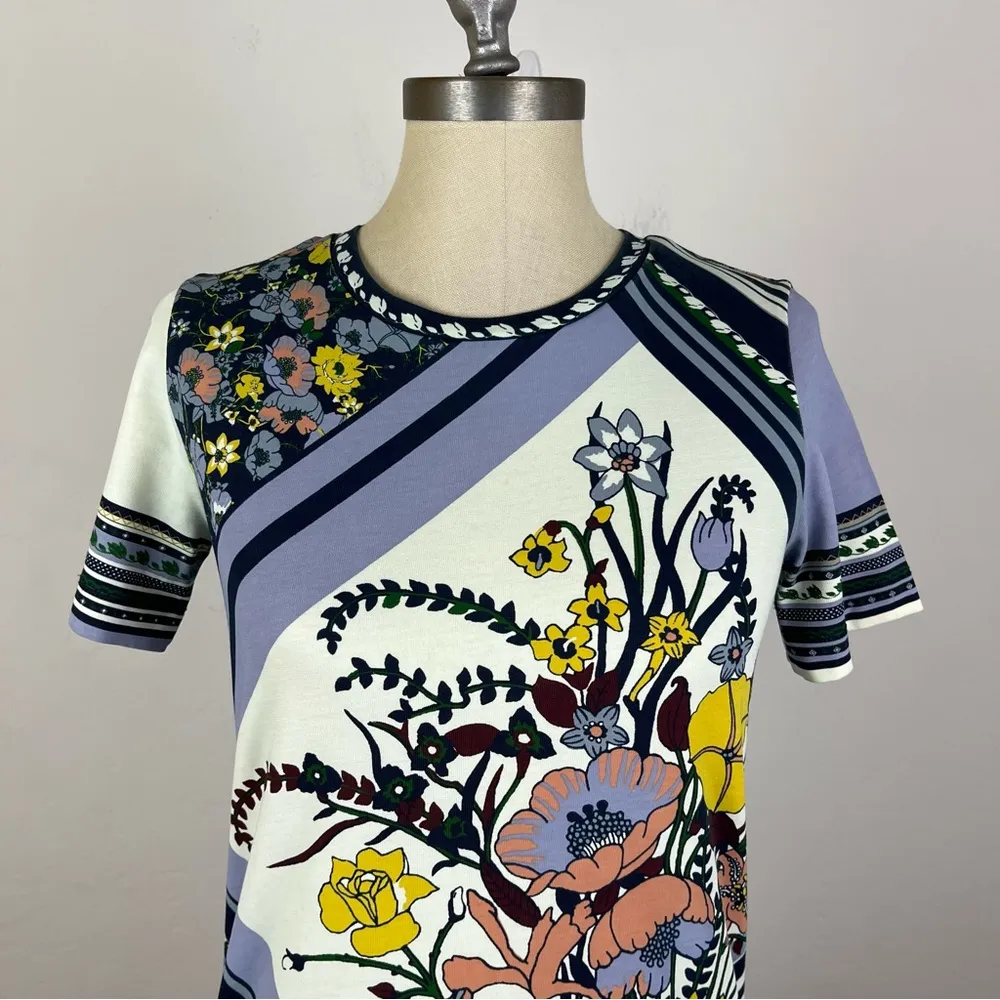 Tory Burch Homage Floral Patchwork Dress - Image 4