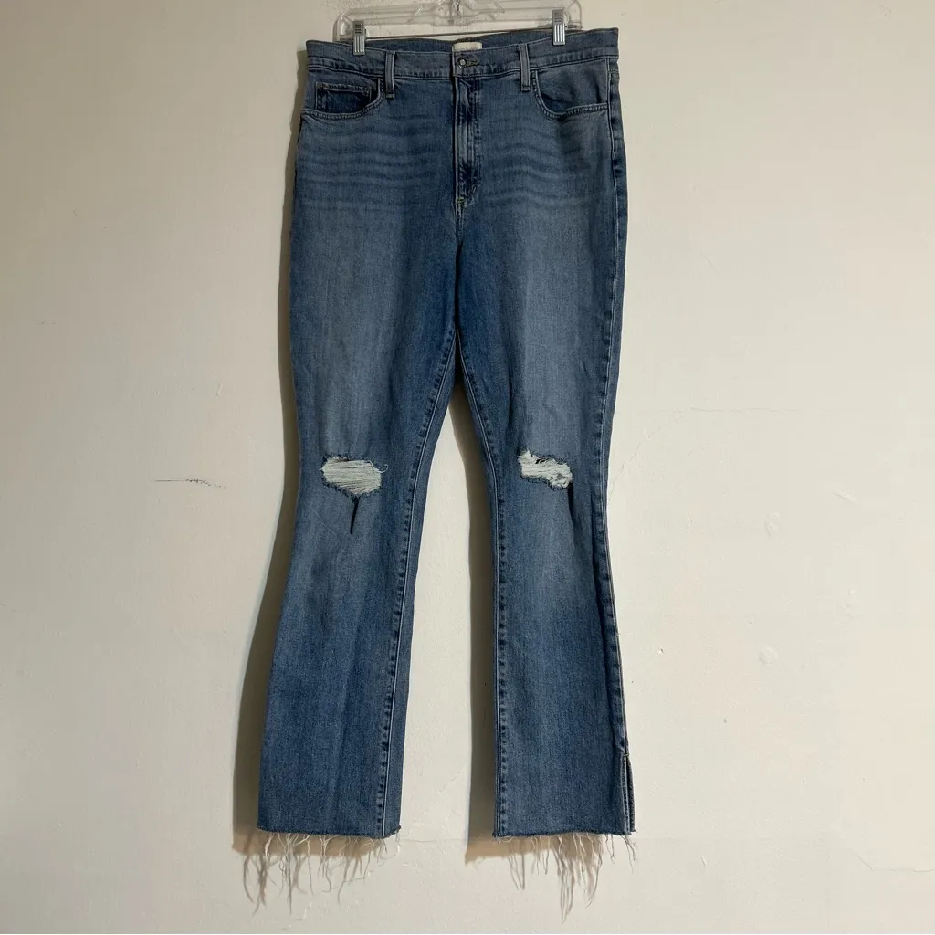 Favorite Daughter The Valentina Tower Super High Rise Cigarette Jeans Size 33 Blue - Image 2