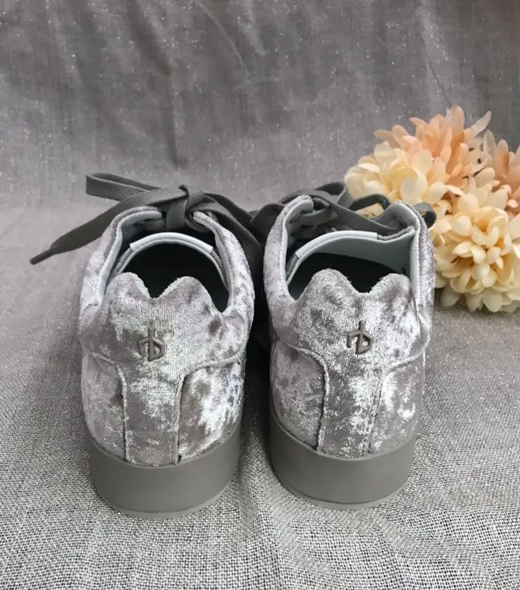 Crushed Velvet Sneakers 9 - Image 5