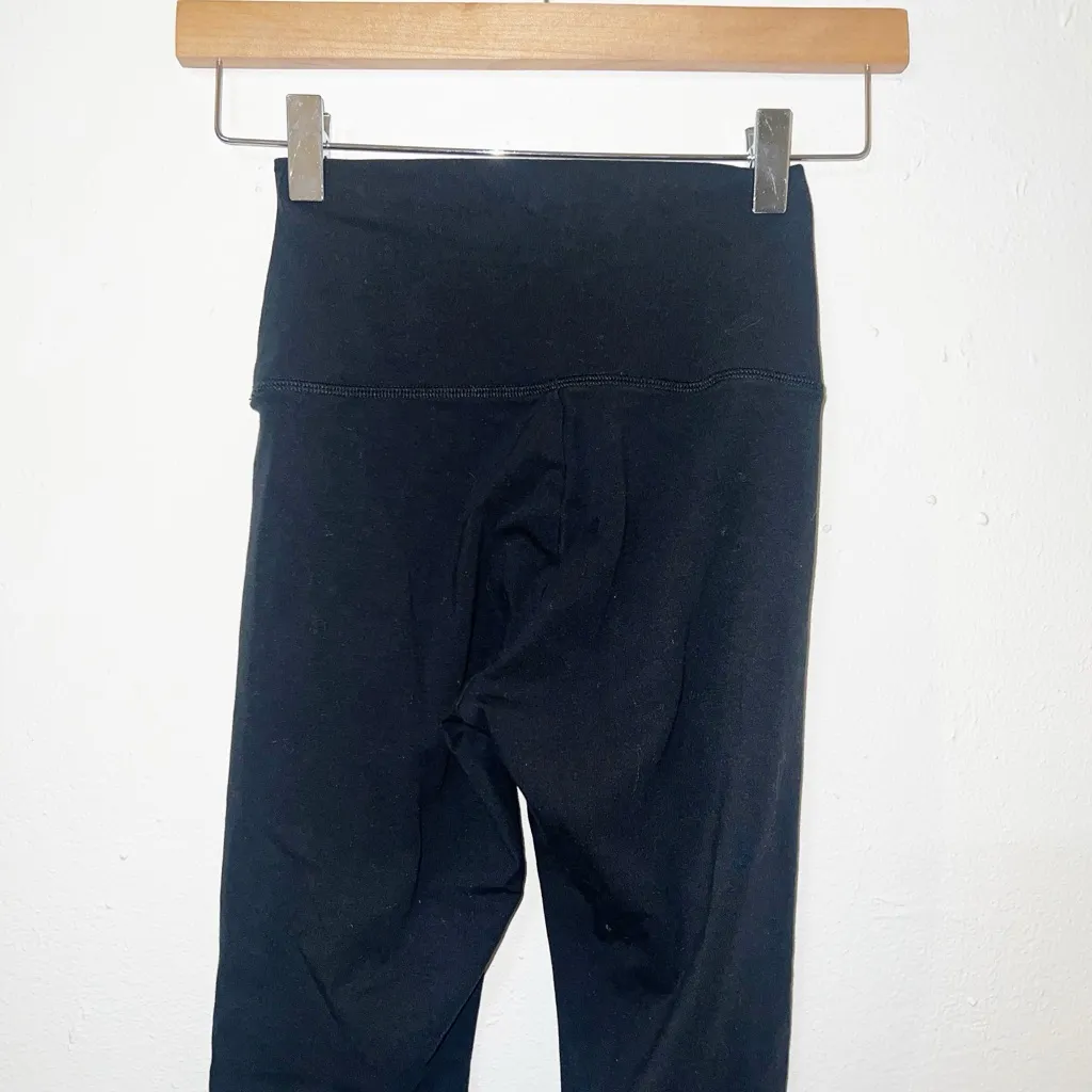 Aerie black offline OG original high rise cotton legging - Image 6