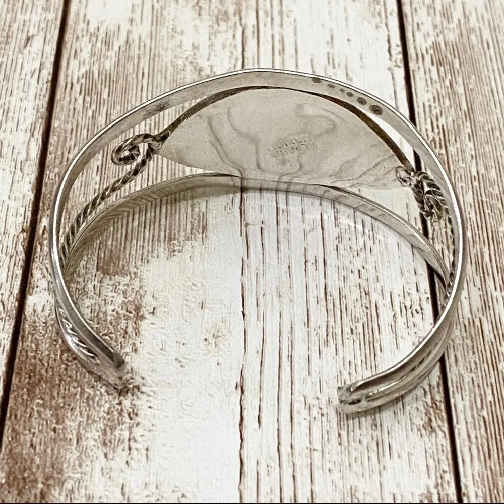 Alpaca Mexico Silver Cuff Bracelet - Image 5
