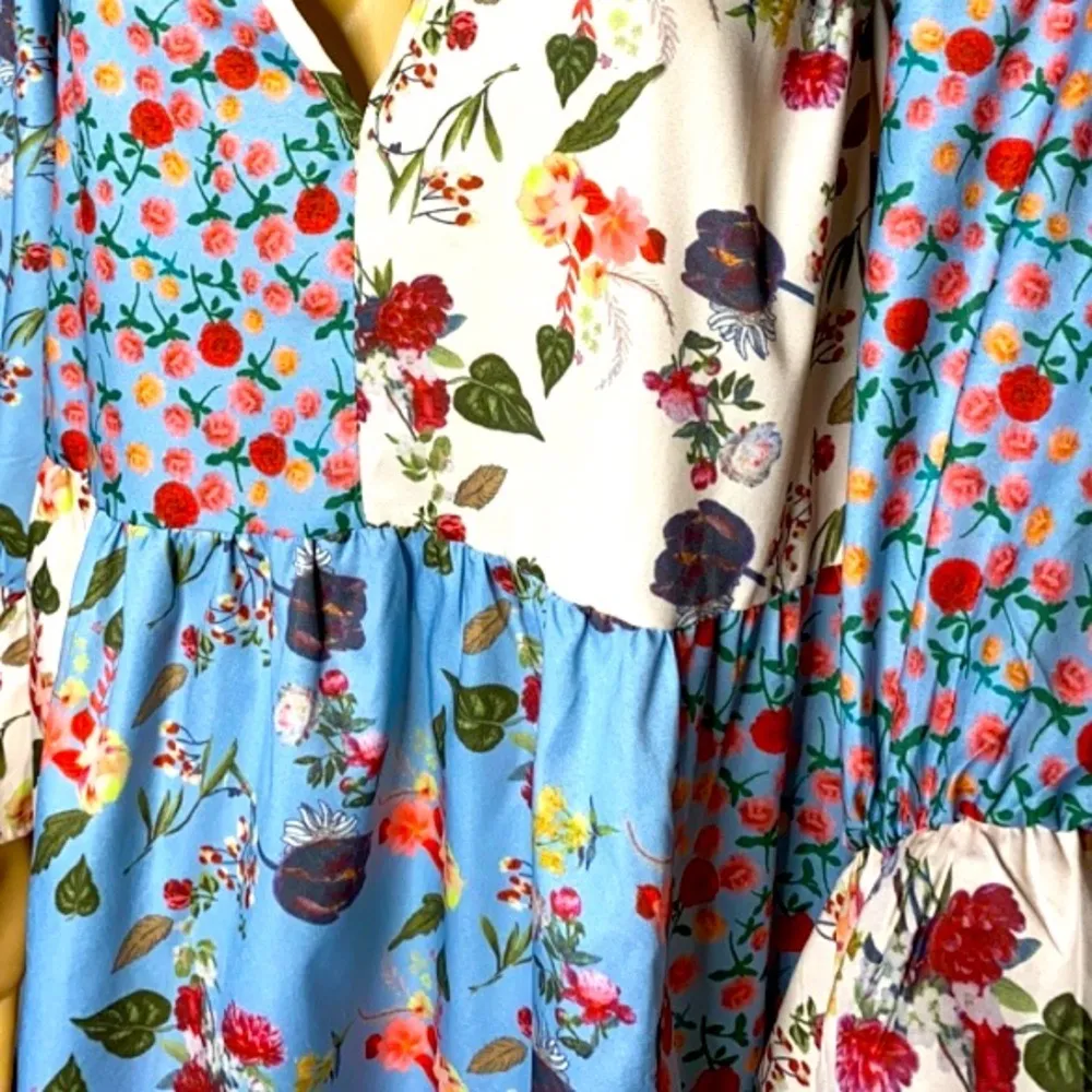 Miss Look Romantic Bohemian Festival Tunic 3XL Size 3X - Image 8