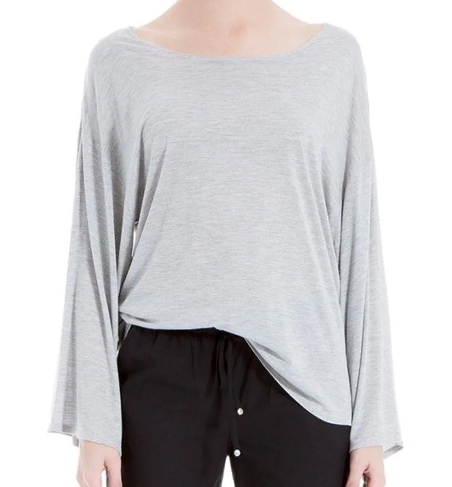 New Woman’s Max Studio Heather Jersey Top sz XL - Image 2