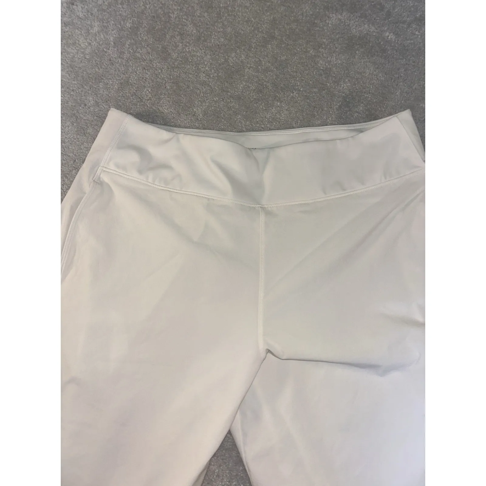 Athleta X Allyson‎ Felix Legend Track Pants Wide Leg Ivory Full Length Large NWT - Image 8