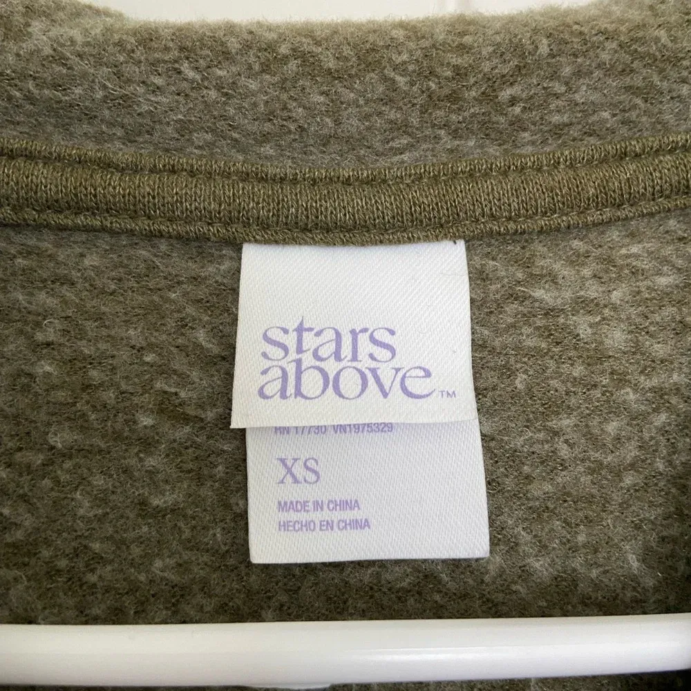 EUC | Stars Above women’s fleece lined‎ hoodie — XS - Image 3