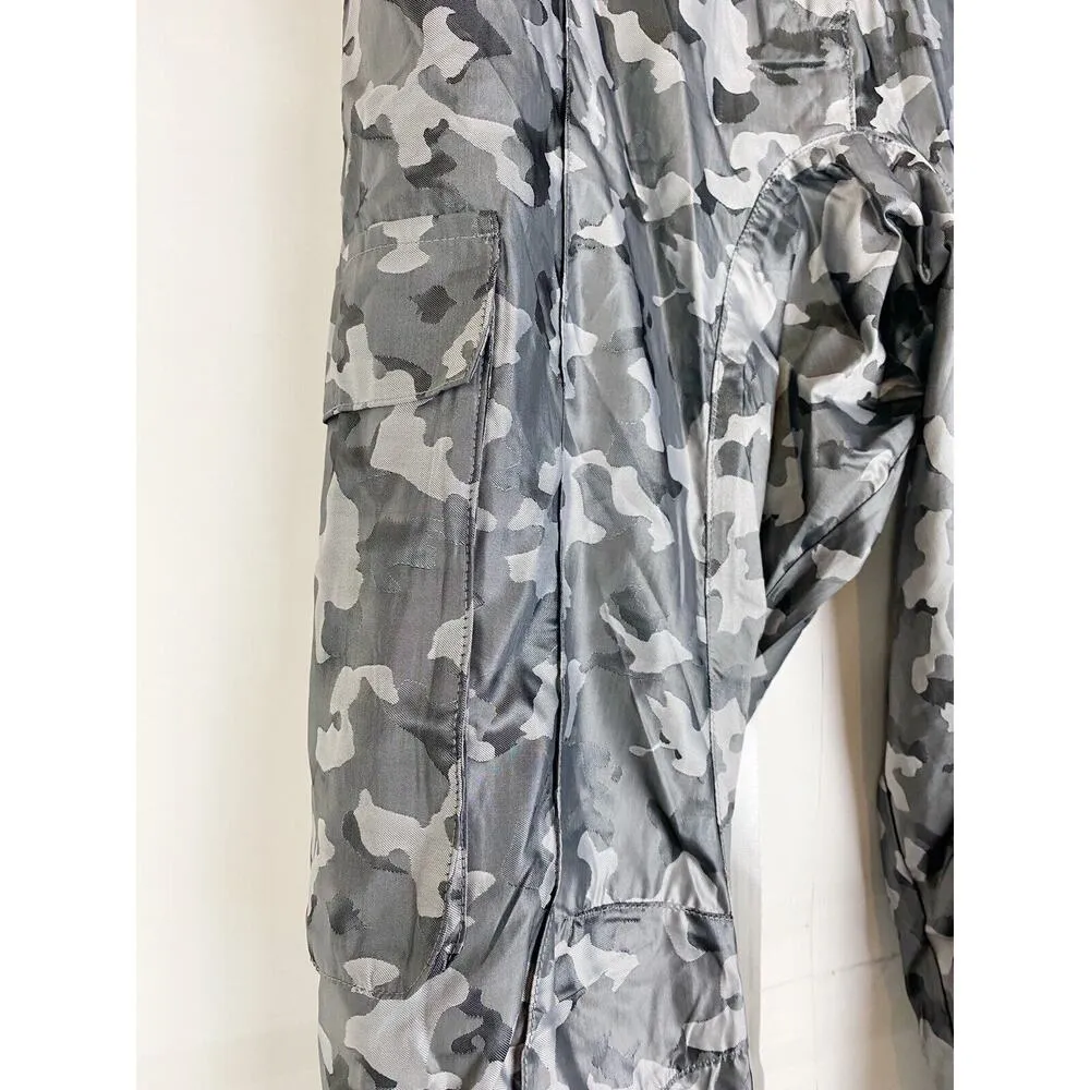 MISTRESS ROCKS Lingua Gray Camo Jogger Parachute Pants Medium NWT - Image 6